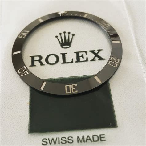 18k rolex bezel ring submariner|genuine rolex submariner bezel insert.